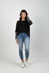 LUCY TOP BLACK