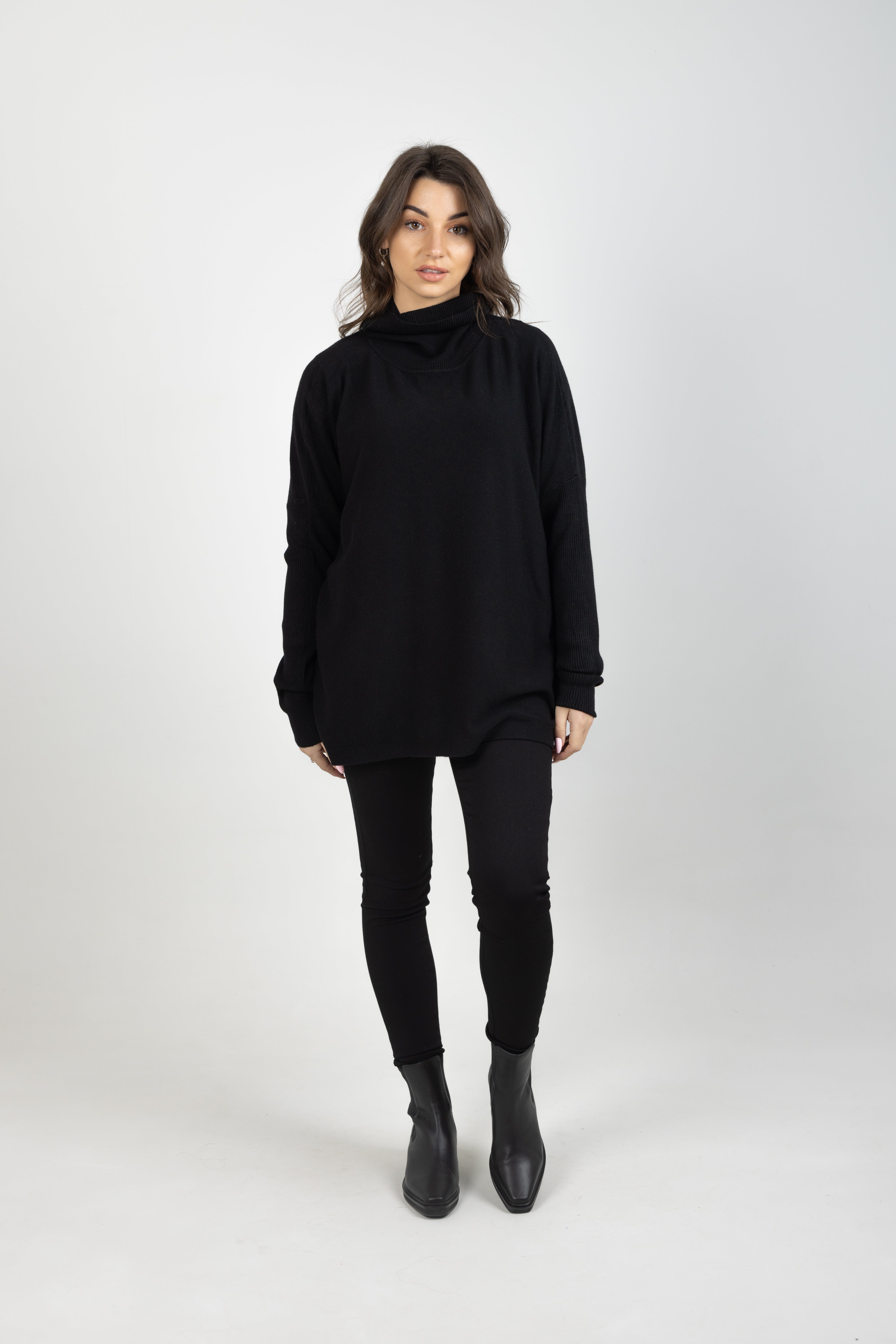 HORIZON RELAXED JUMPER ONYX