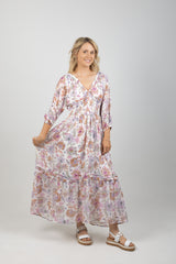 SERENO MAXI DRESS PAISLEY