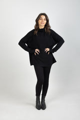 HORIZON RELAXED JUMPER ONYX