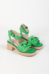 IMAGINE SANDAL SPEARMINT LEATHER