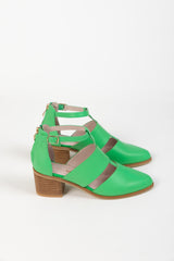 EMBER HEEL SPEARMINT LEATHER