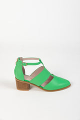 EMBER HEEL SPEARMINT LEATHER