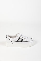 INTRIGUE SNEAKER WHITE / BLACK