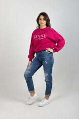 LOLA SWEATER FUCHSIA