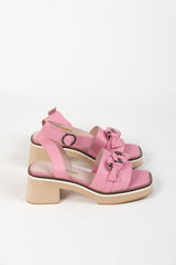 IMAGINE SANDAL PINK LEATHER