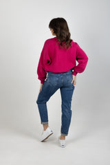 LOLA SWEATER FUCHSIA