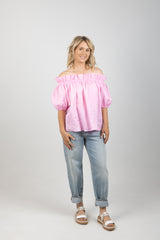 HALCYON RUCHED TOP CAMEO