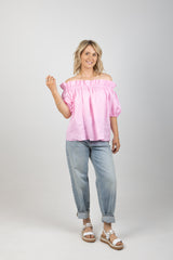 HALCYON RUCHED TOP CAMEO