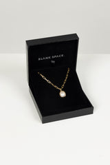 BABY PEARL NECKLACE 18KT GOLD