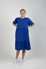 ZANZIBAR TIERED MAXI COBALT