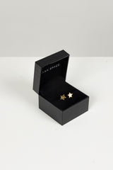 STAR STUD EARRINGS 18KT GOLD