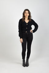 LUCIA CARDIGAN BLACK