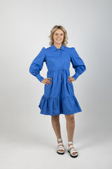 WISHES DRESS COBALT