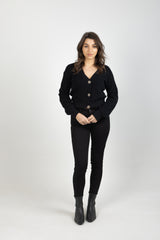 LUCIA CARDIGAN BLACK