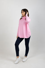 HORIZON RELAXED JUMPER BLUSH