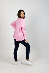 HORIZON RELAXED JUMPER BLUSH