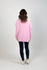 HORIZON RELAXED JUMPER BLUSH