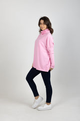 HORIZON RELAXED JUMPER BLUSH