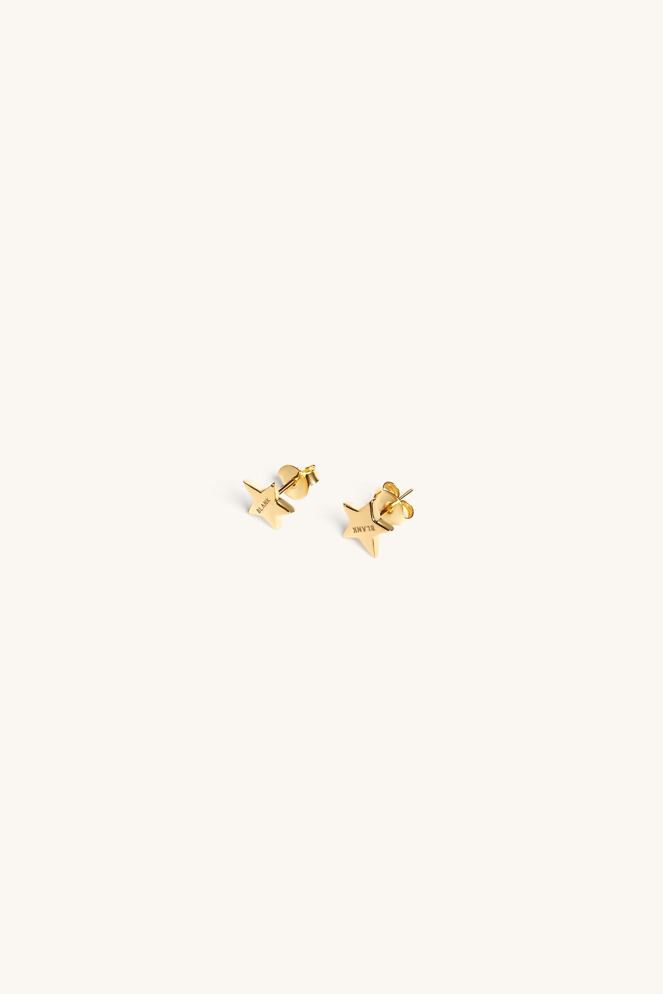 STAR STUD EARRINGS 18KT GOLD