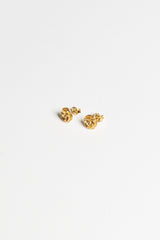 ROSE STUD EARRINGS 18KT GOLD