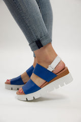 RUNAR SANDAL - COBALT