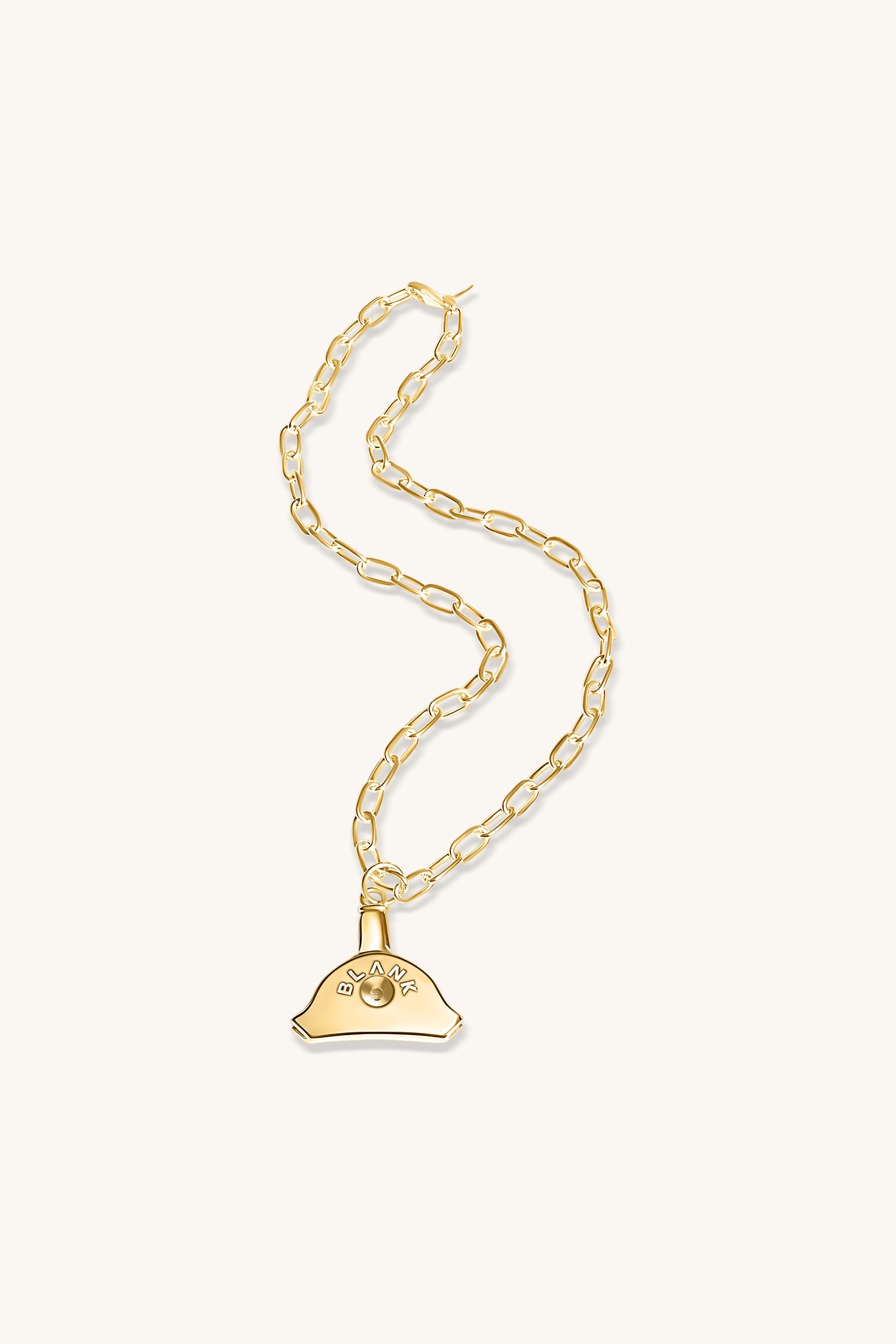 WHISTLE NECKLACE 18KT GOLD