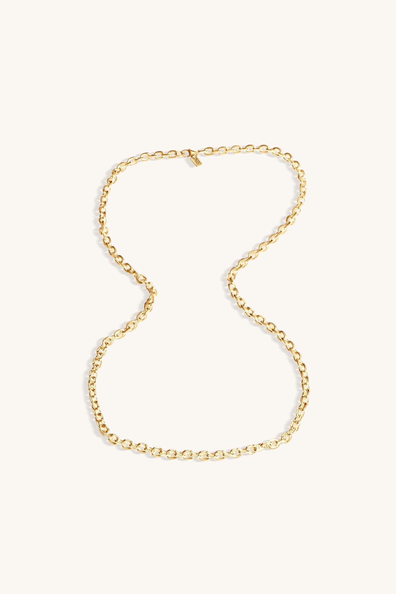 CABLE CHAIN NECKLACE 18KT GOLD