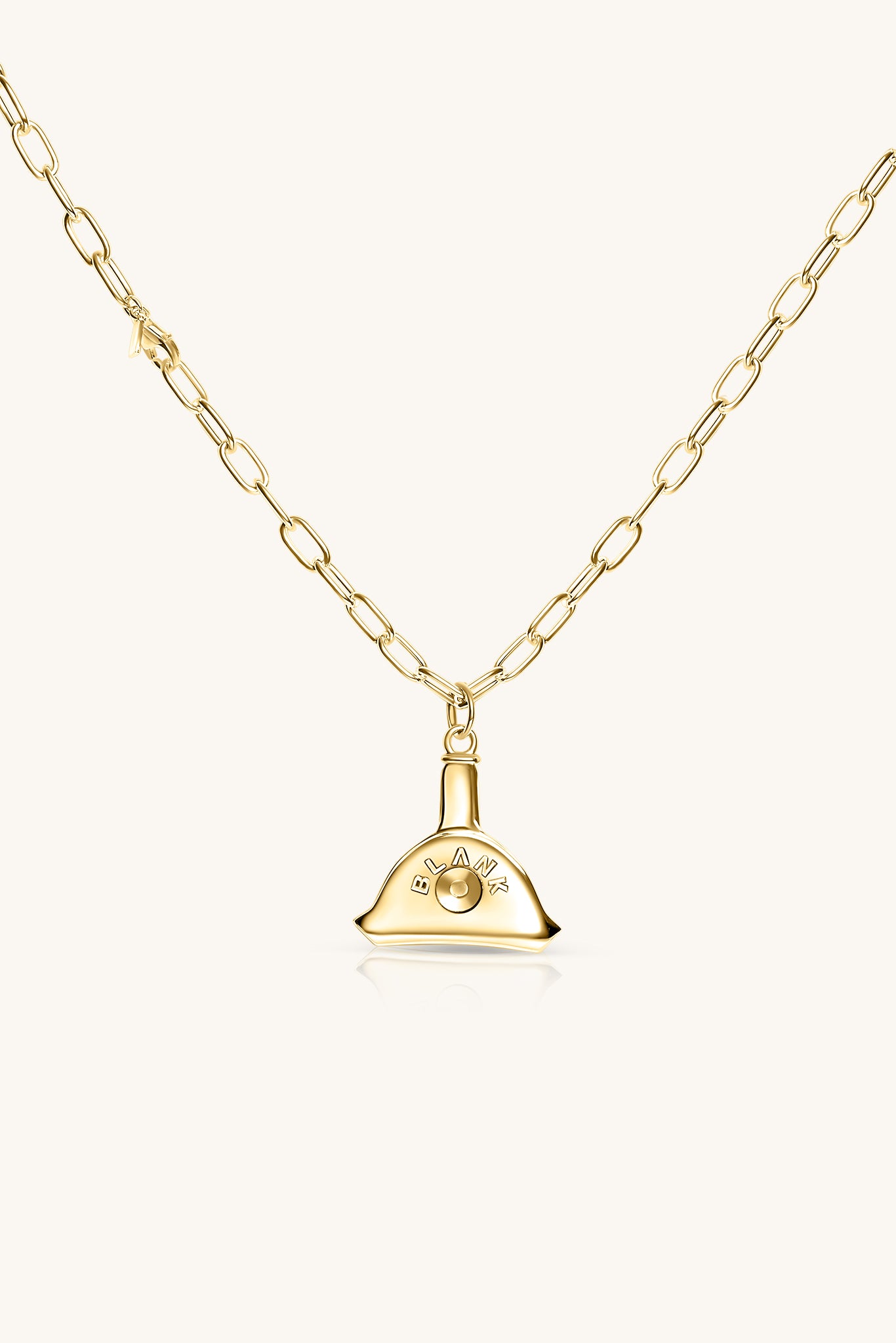 WHISTLE NECKLACE 18KT GOLD