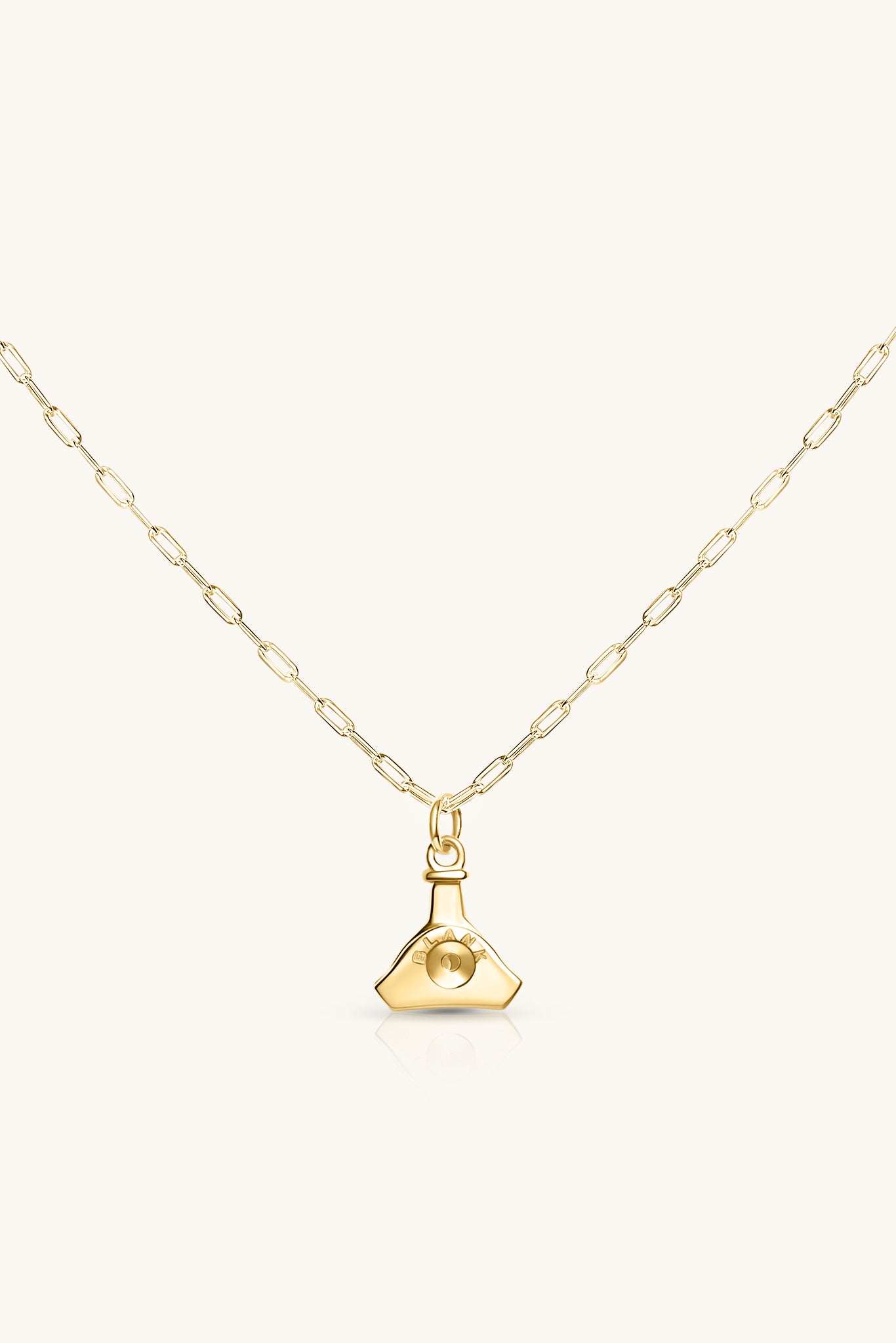 DAINTY WHISTLE NECKLACE 18KT GOLD