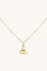 DAINTY WHISTLE NECKLACE 18KT GOLD