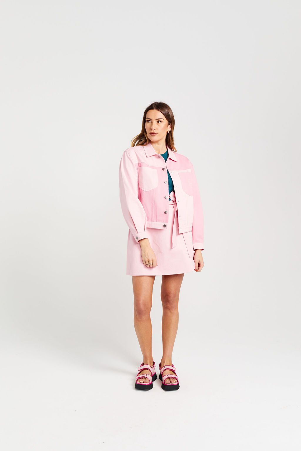 LEAGUE JACKET CANDY FLOSS