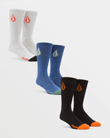 FULL STONE CREW SOCKS 3PK BBY