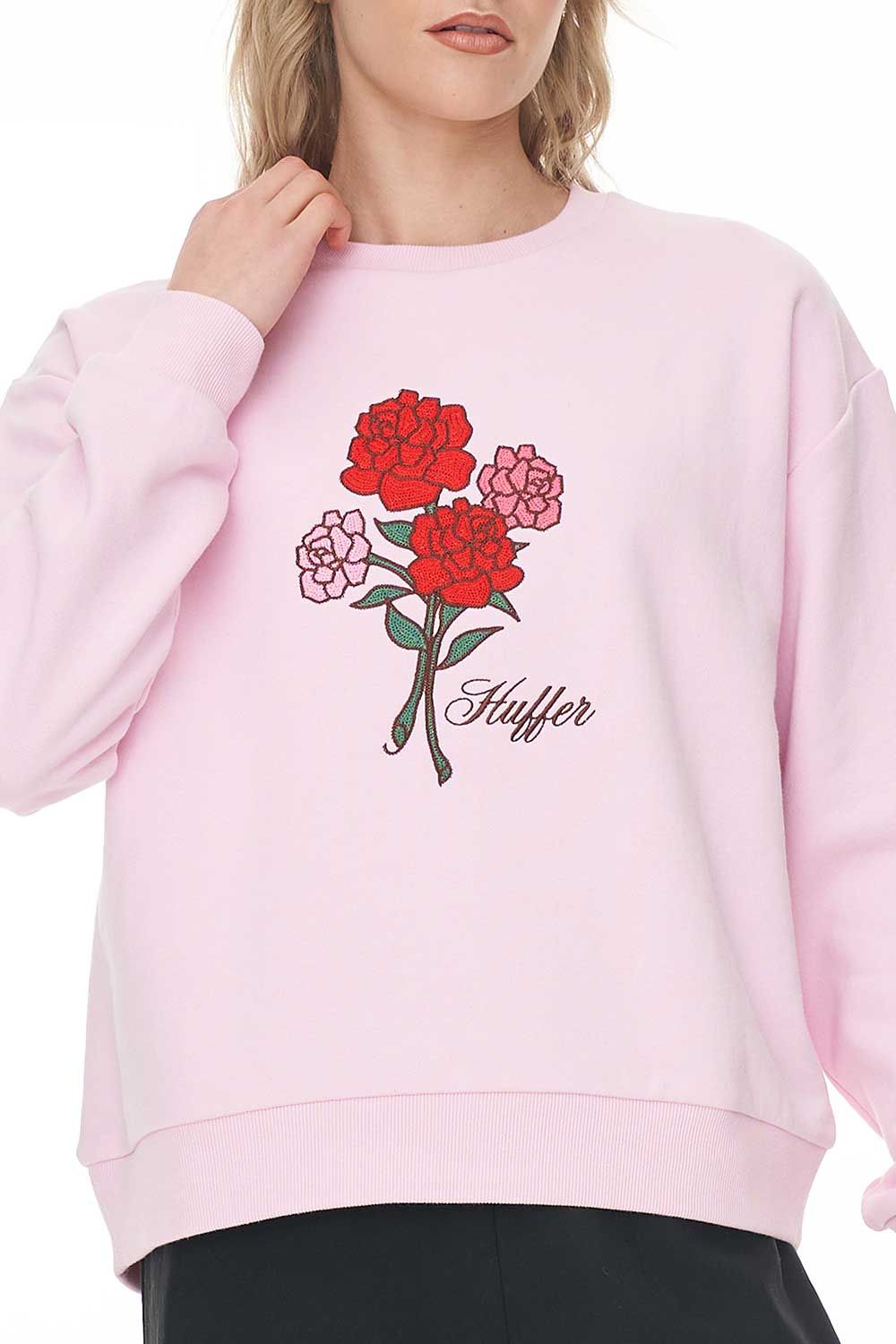 SLOUCH CREW 350 ROSY BUNCH BLOSSOM