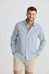 OXFORD SHIRT STEEL STRIPE