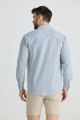 OXFORD SHIRT STEEL STRIPE