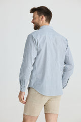 OXFORD SHIRT STEEL STRIPE