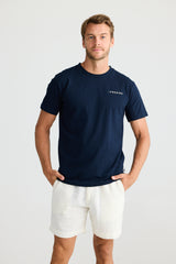 LOGO TEE NAVY