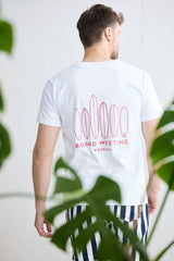 BOARD MEETING TEE WHITE