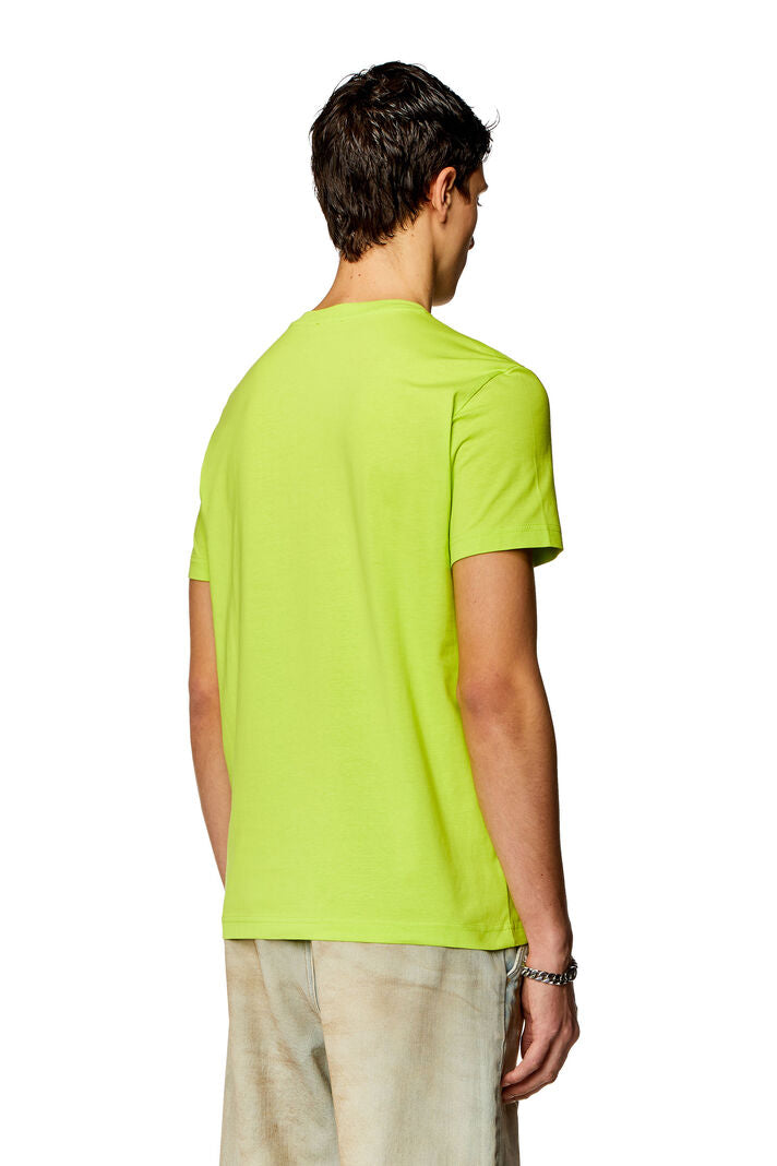 T-DIEGOR K70 T-SHIRT GREEN FLURO