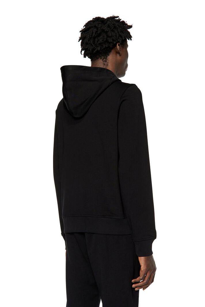 S-GINN ZIP UP HOOD BLACK