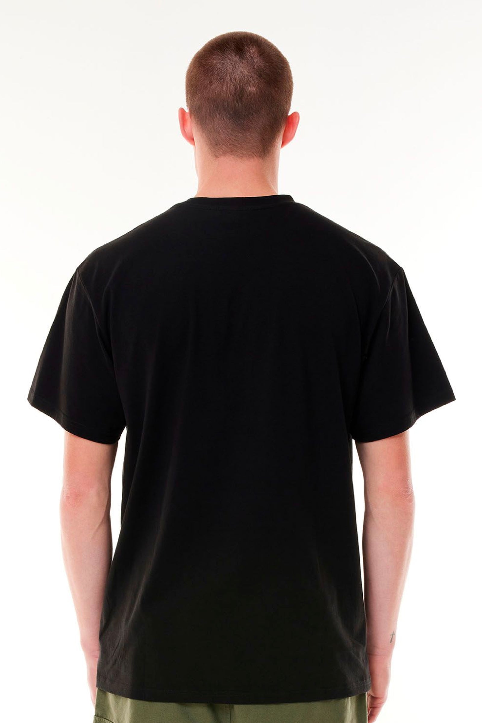 MENS SUP TEE/BOX UP - BLACK