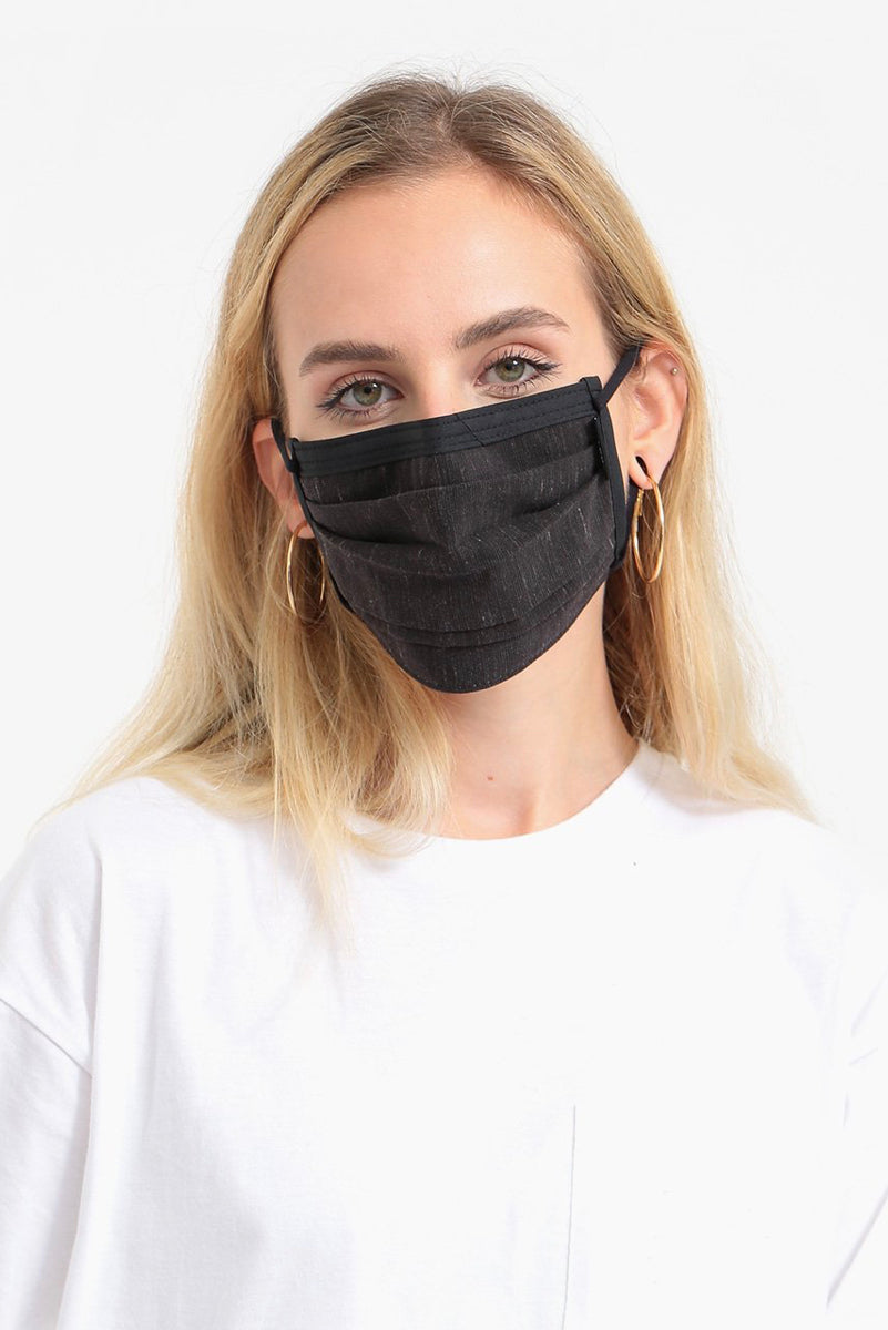 ADULT FACE MASK - BLACK