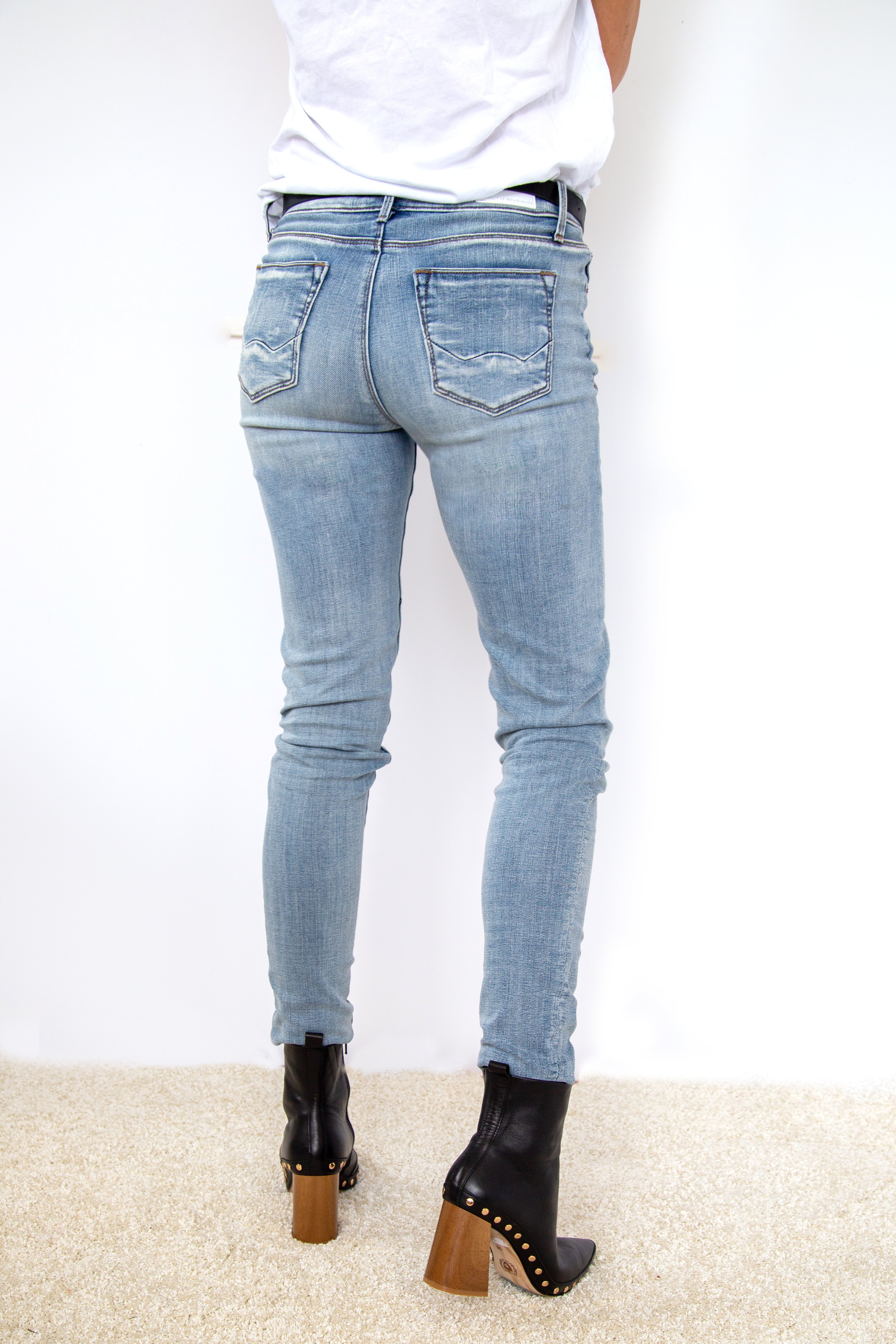 GYPSY HIGH RISE JEAN LIGHT SAND