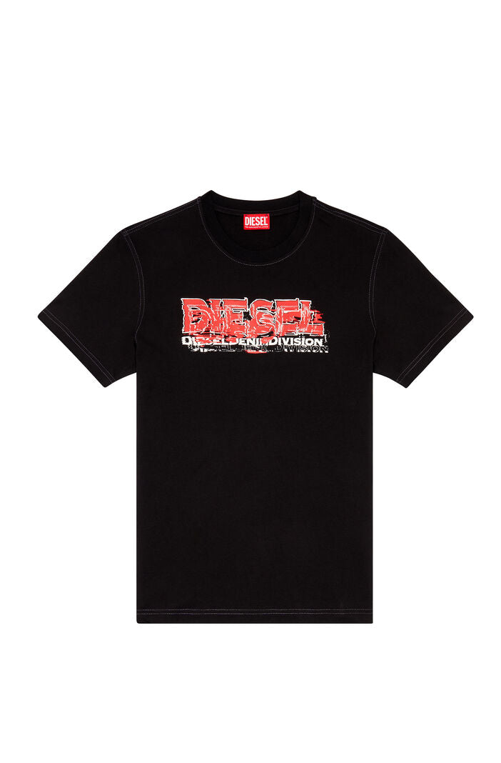 T-DIEGOR K70 T-SHIRT BLACK