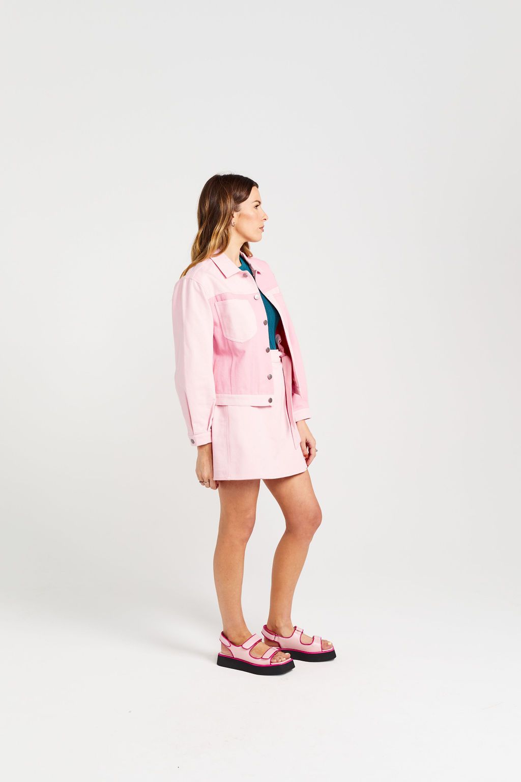 LEAGUE JACKET CANDY FLOSS