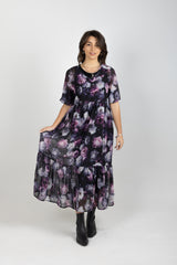 REBECCA DRESS MOONLIGHT GARDEN