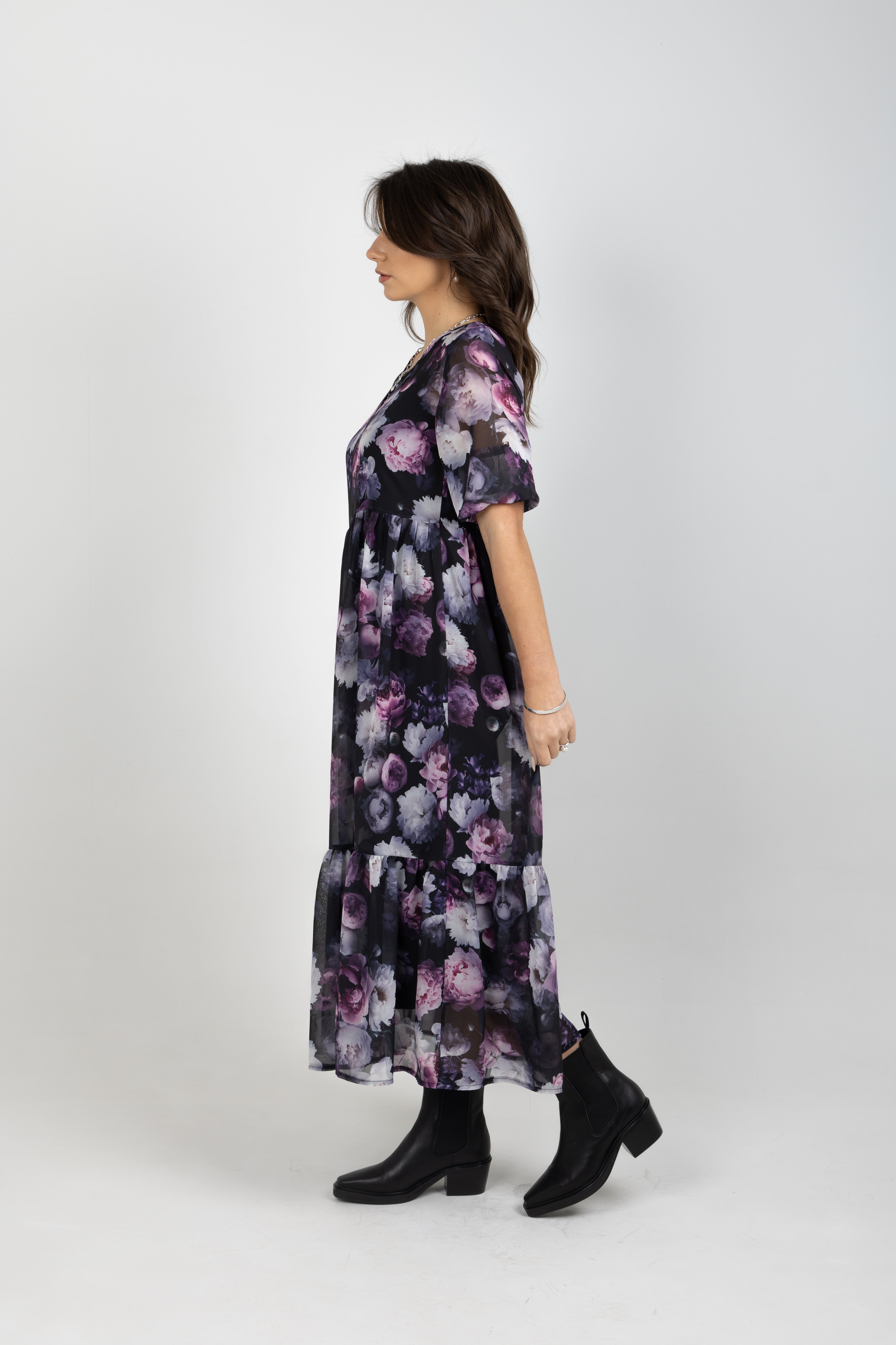 REBECCA DRESS MOONLIGHT GARDEN