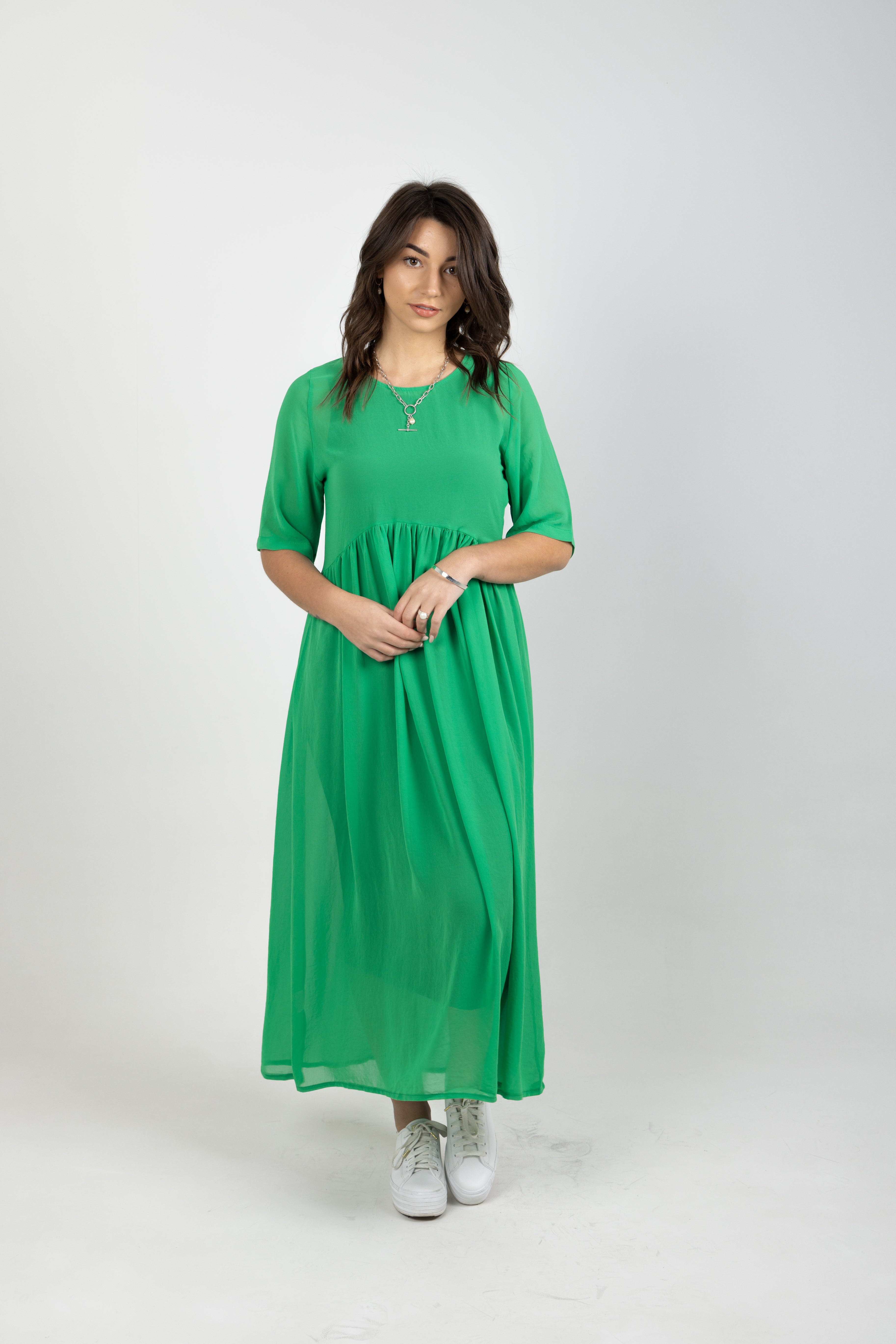 ARC DRESS APPLE GREEN