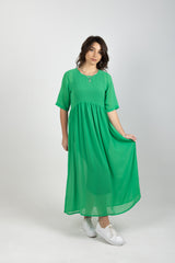 ARC DRESS APPLE GREEN